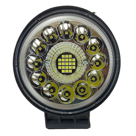 Faro Caminero Redondo 33 LED 99W Alta/Baja/Flash-Faro Caminero-Multishop Uruguay