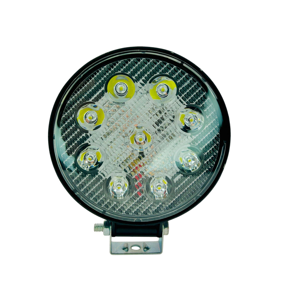 Faro Caminero Redondo 9 Led 27W-Faro Caminero-Multishop Uruguay