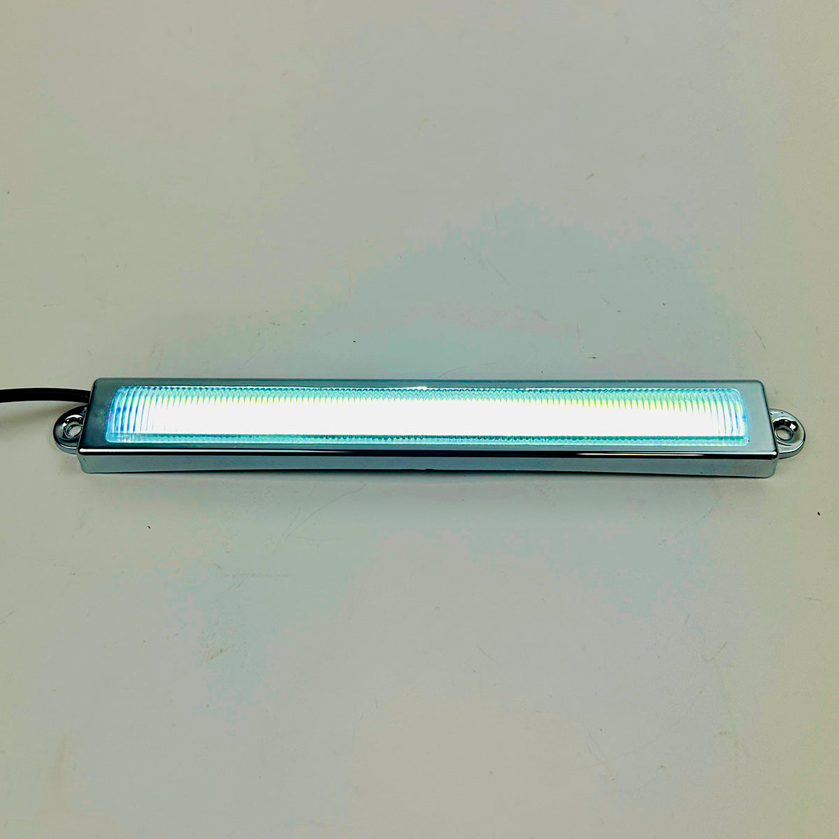Faro Diurno 1 Led Blanco Diurno Recto 12V Kit 2 Unid-Faros Diurnos-Multishop Uruguay