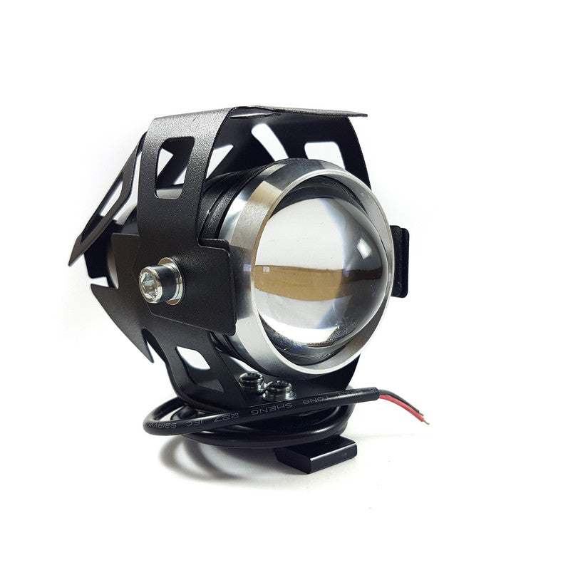 Faro Moto Con Lupa-Faros Motos-Multishop Uruguay