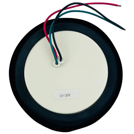 Faro Trasero Camión LED Redondo 105mm Rojo-Faro Led-Multishop Uruguay