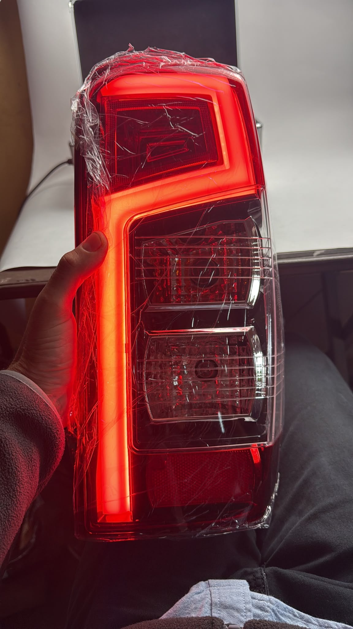 Faro Trasero LED Mitsubishi L200 Triton 2019-2023-Faros Traseros-Multishop Uruguay