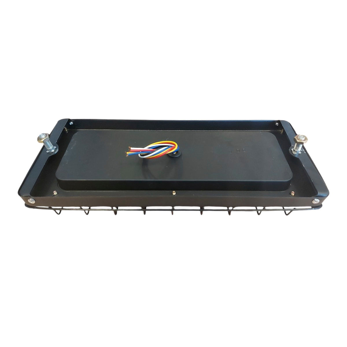 Faro Trasero Led Universal Con Rejilla 12-24V-Faros Traseros-Multishop Uruguay