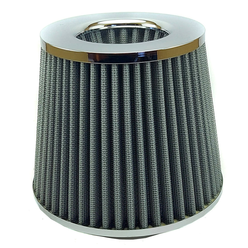 Filtro Auto Aire Cónico Deportivo 76 mm admisión Directa-Admision Directa-Multishop Uruguay