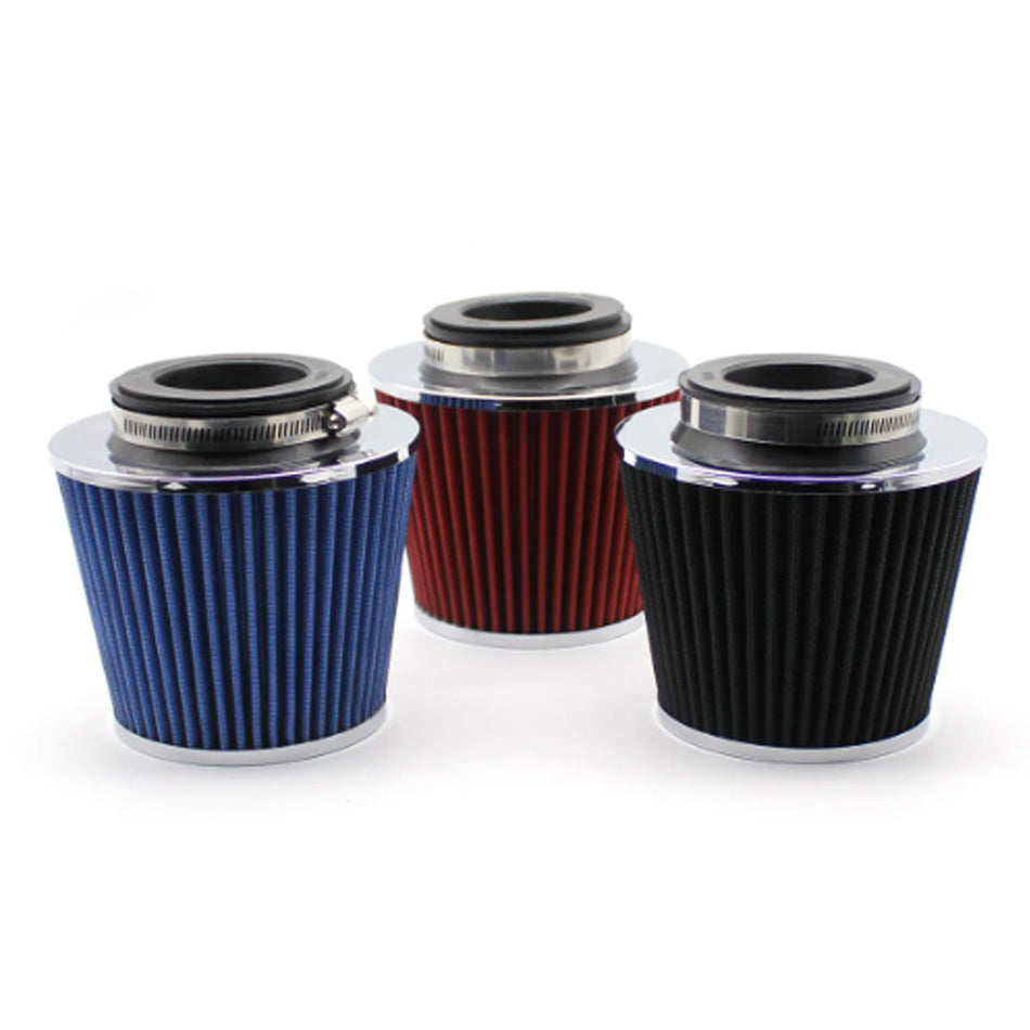 Filtro Auto Aire Cónico Deportivo 76 mm admisión Directa-Admision Directa-Multishop Uruguay