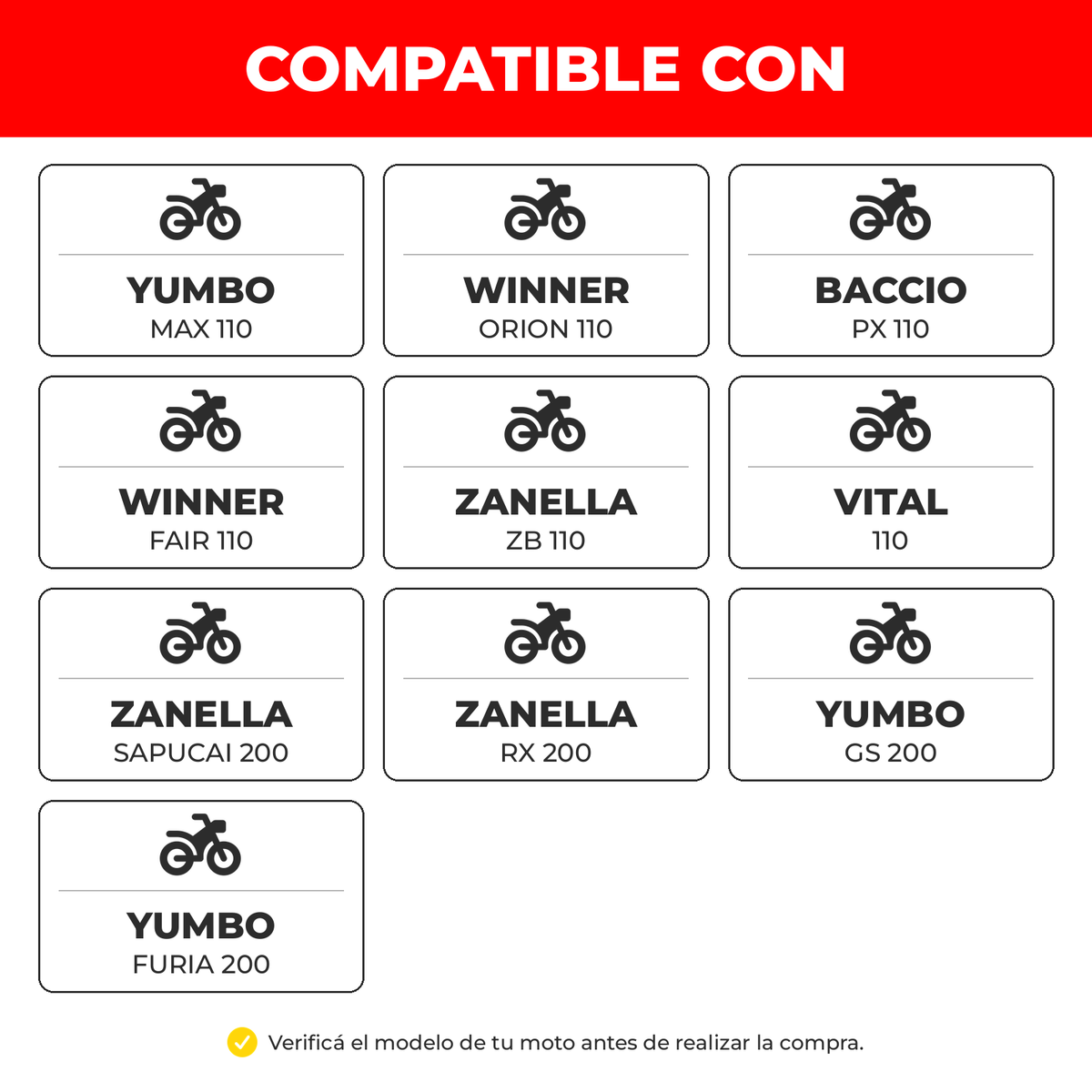 Filtro Nafta Moto Universal Transparente Núcleo Bronce-Filtros motos-Multishop Uruguay