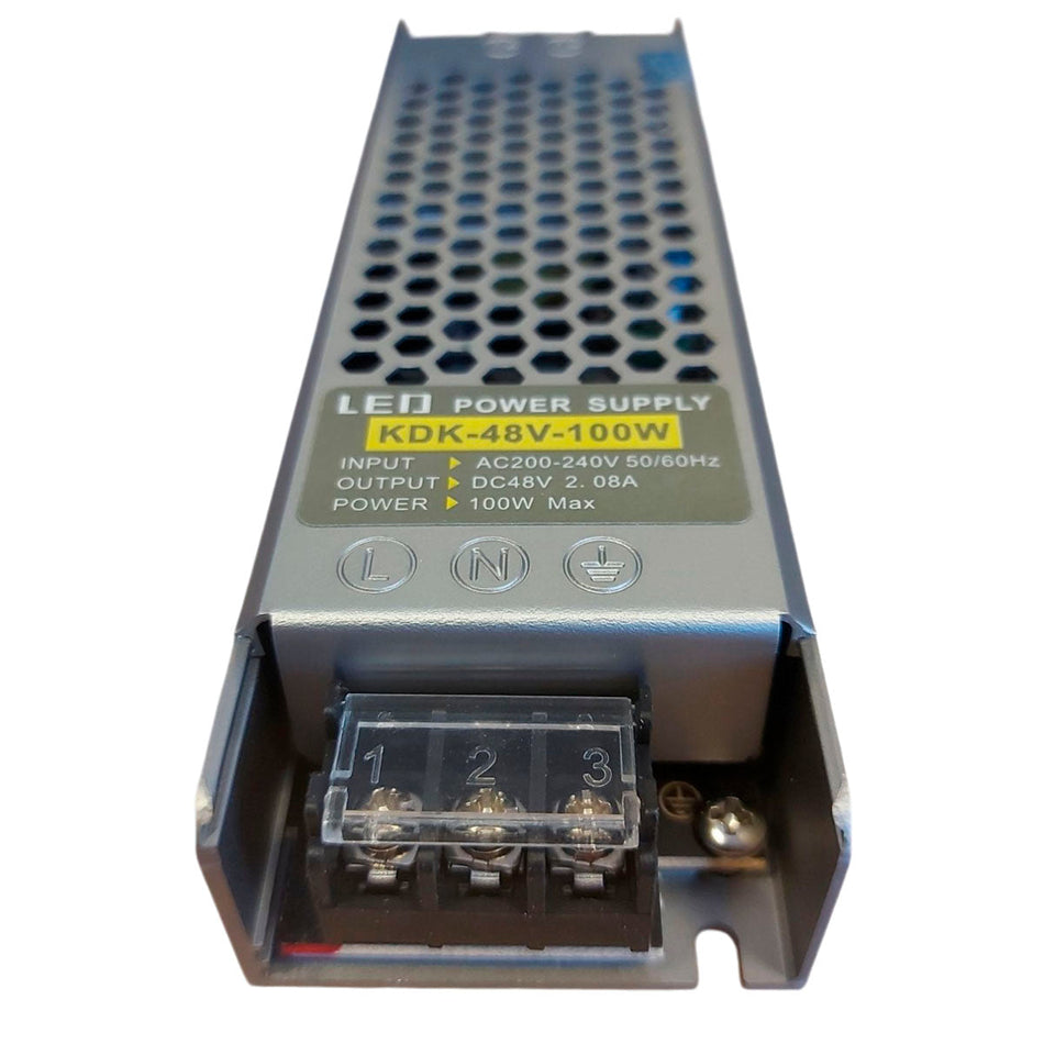 Fuente de Alimentacion 48V 100W-Cintas Led Accesorios-Multishop Uruguay