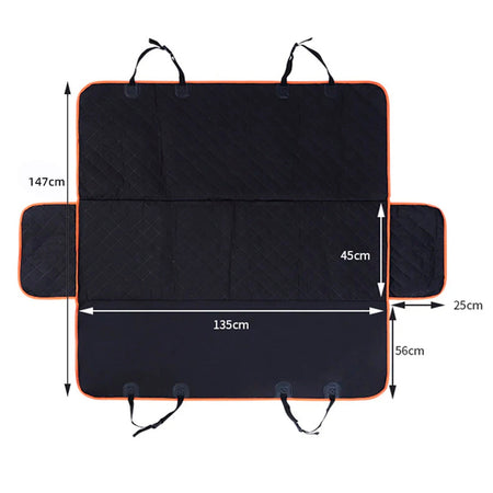 Funda Cubre Asiento De Auto Impermeable Mascota Perro Gato-Cubreasientos Universales-Multishop Uruguay