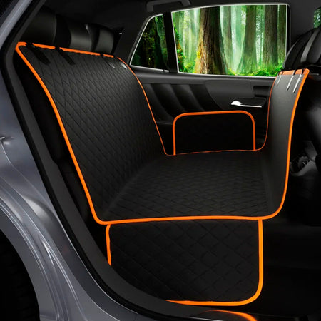 Funda Cubre Asiento De Auto Impermeable Mascota Perro Gato-Cubreasientos Universales-Multishop Uruguay