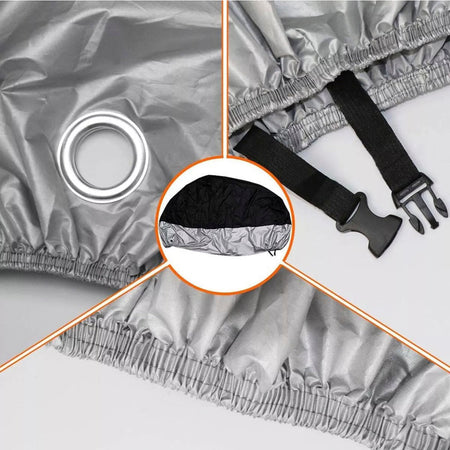Funda Cubre Moto Exterior Interior Antipolvo Impermeable-Cubre Motos-Multishop Uruguay