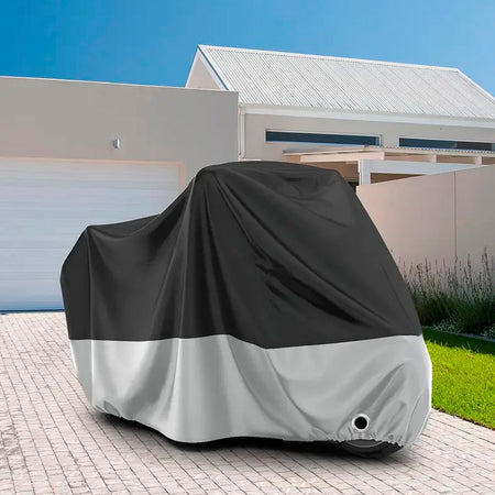 Funda Cubre Moto Exterior Interior Antipolvo Impermeable-Cubre Motos-Multishop Uruguay