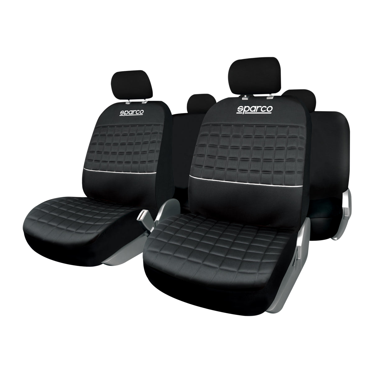Fundas Cubreasientos Sparco Universal Polyester + Espuma-Cubreasientos Universales-Multishop Uruguay