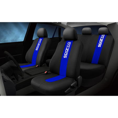 Fundas Cubreasientos Sparco Universal Polyester-Cubreasientos Universales-Multishop Uruguay