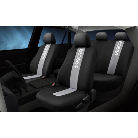 Fundas Cubreasientos Sparco Universal Polyester-Cubreasientos Universales-Multishop Uruguay