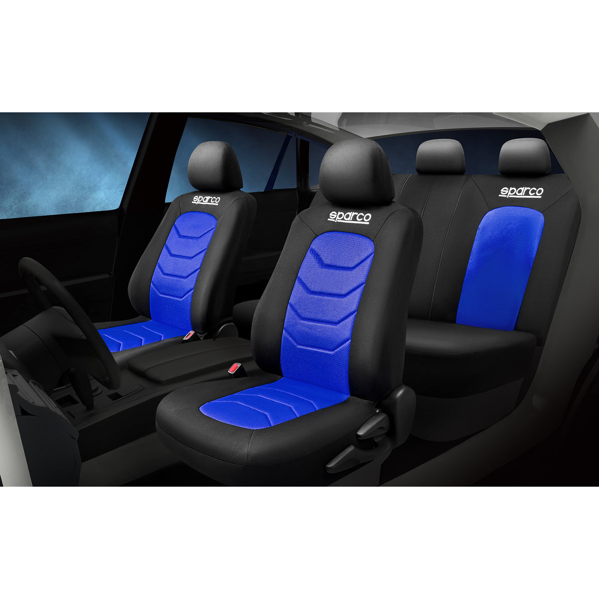 Fundas Cubreasientos Sparco Universal-Cubreasientos Universales-Multishop Uruguay