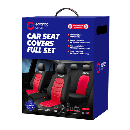 Fundas Cubreasientos Sparco Universal-Cubreasientos Universales-Multishop Uruguay
