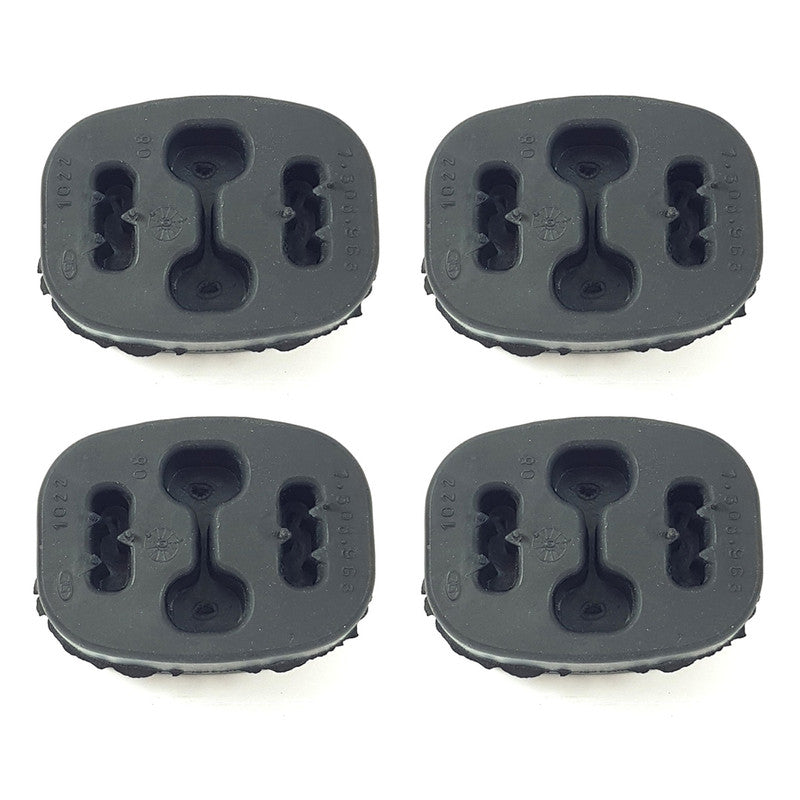 Goma Soporte Escape Fiat Uno x4 Un-Soporte-Multishop Uruguay