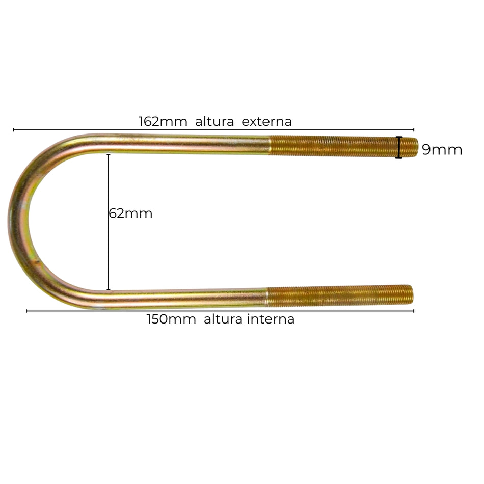 Grampa U Mazo Elastico Con Tuercas Dfm/Dfsk/Chana x1 Un.-Elasticos y Partes-Multishop Uruguay