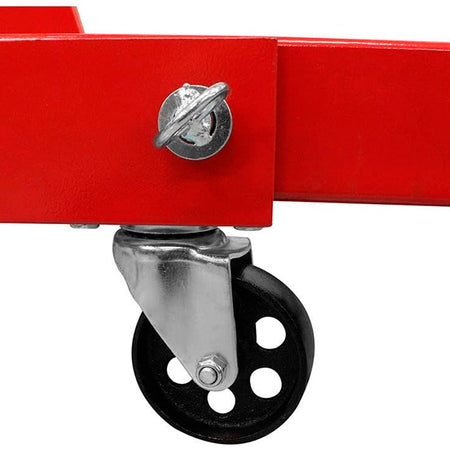 Grúa hidráulica plegable 2T para motores y talleres-Gruas-Multishop Uruguay