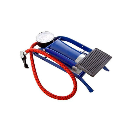 Inflador De Pie Con Manometro 1 Piston Auto-Infladores-Multishop Uruguay