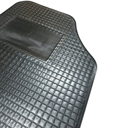 Juego Alfombras para autos en goma Universal 4 piezas-Alfombras Universales-Multishop Uruguay