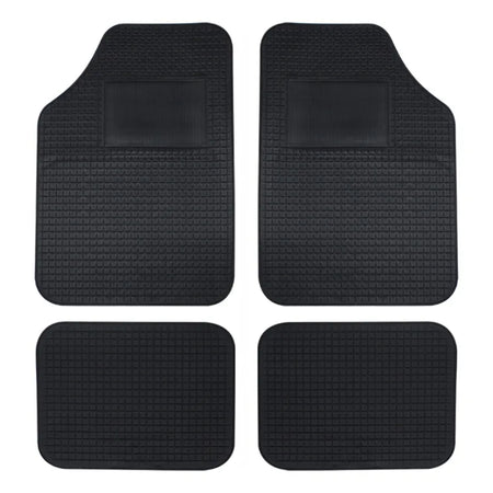Juego Alfombras para autos en goma Universal 4 piezas-Alfombras Universales-Multishop Uruguay