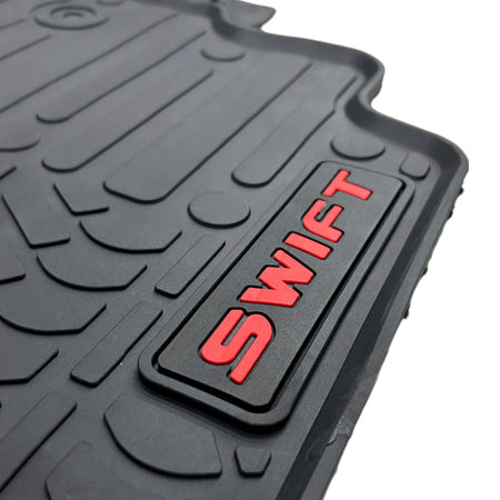 Juego Alfombras Suzuki Swift para autos en goma-Alfombras Suzuki-Multishop Uruguay