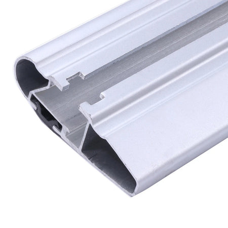 Juego Barras De Techo Transversales Aluminio para rieles pegados-Portaequipajes-Multishop Uruguay
