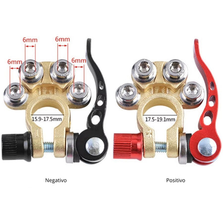 Juego Borne Bateria Terminal Rapido-Accesorios-Multishop Uruguay