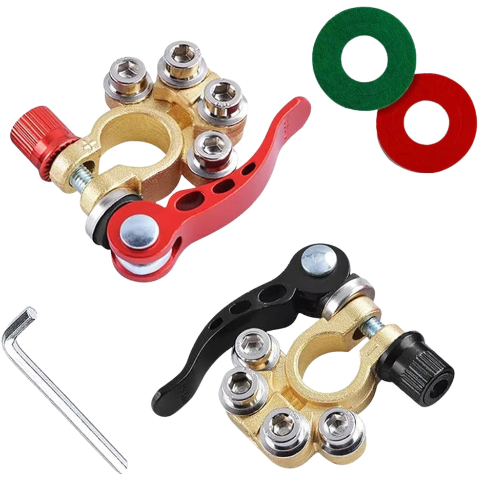 Juego Borne Bateria Terminal Rapido-Accesorios-Multishop Uruguay