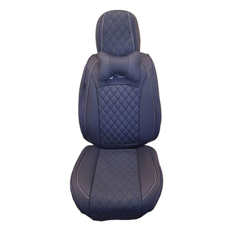 Juego Cubreasientos para auto capitoneado Azul-Cubreasientos Universales-Multishop Uruguay