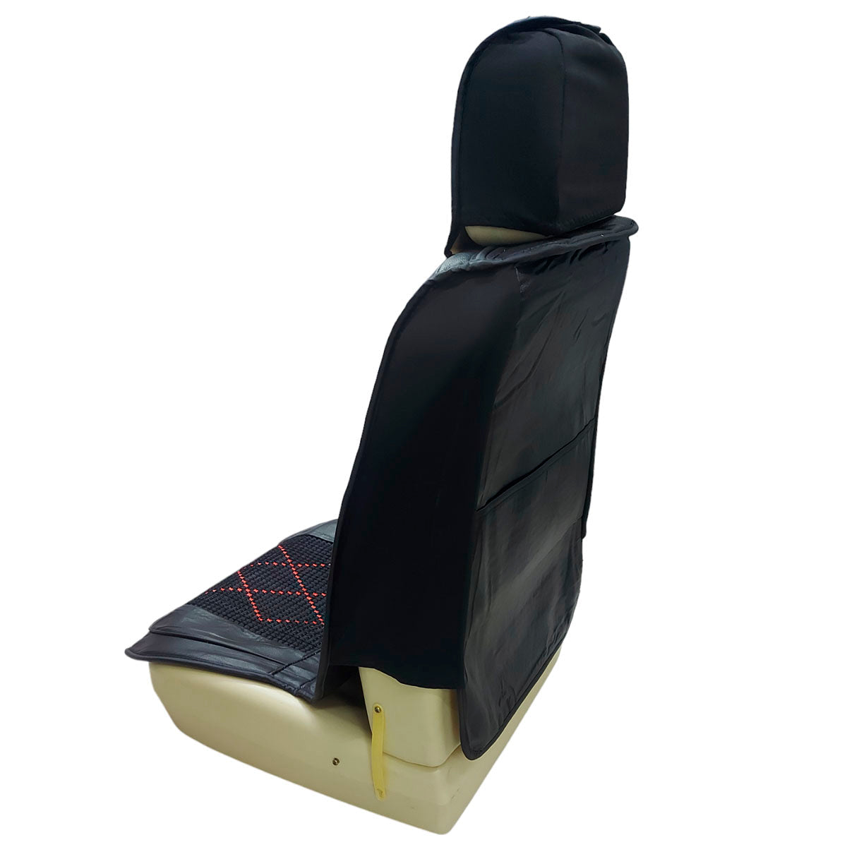 Juego Cubreasientos para Auto Universal Eco Cuero 9 Piezas-Cubreasientos Universales-Multishop Uruguay