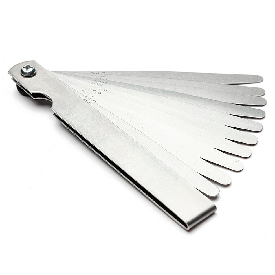 Juego de 20 Galgas de Acero 0.05 a 1.00 mm-Taller-Multishop Uruguay