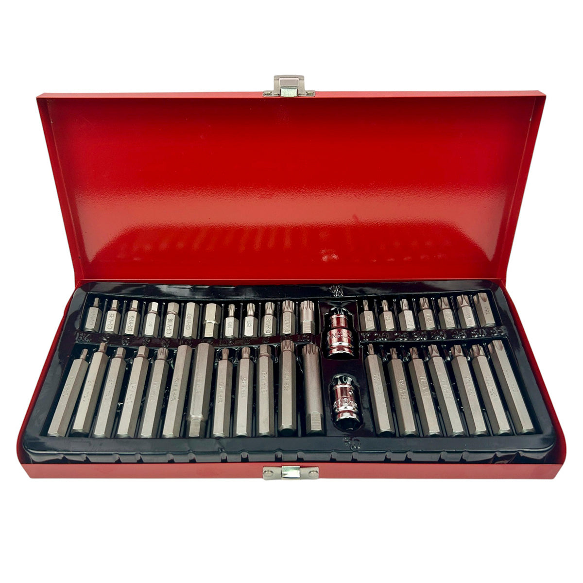Juego De 40 Puntas Allen Torx Y Estriadas-Caja Dados-Multishop Uruguay