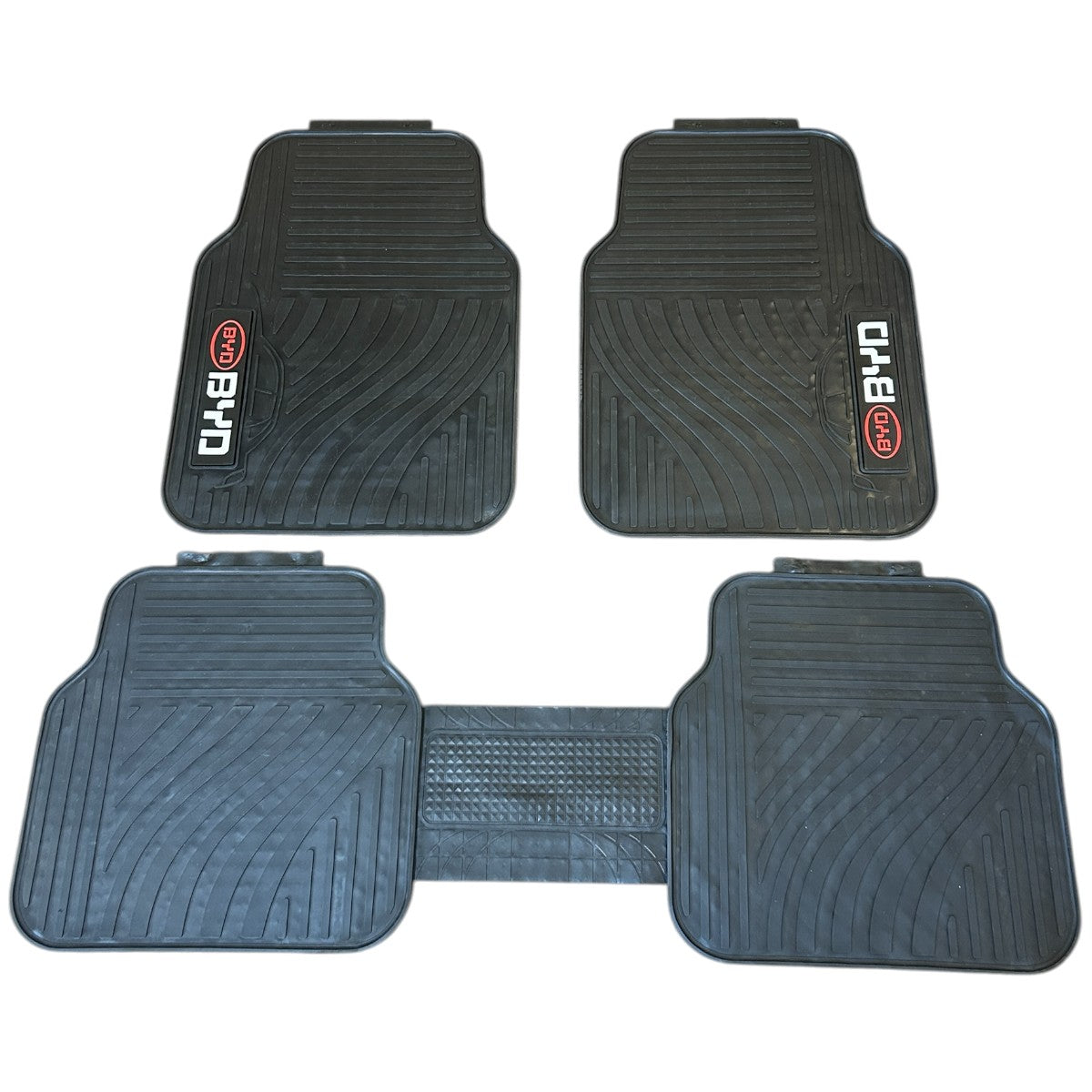Juego de Alfombras BYD para autos en goma-Alfombras Byd-Multishop Uruguay