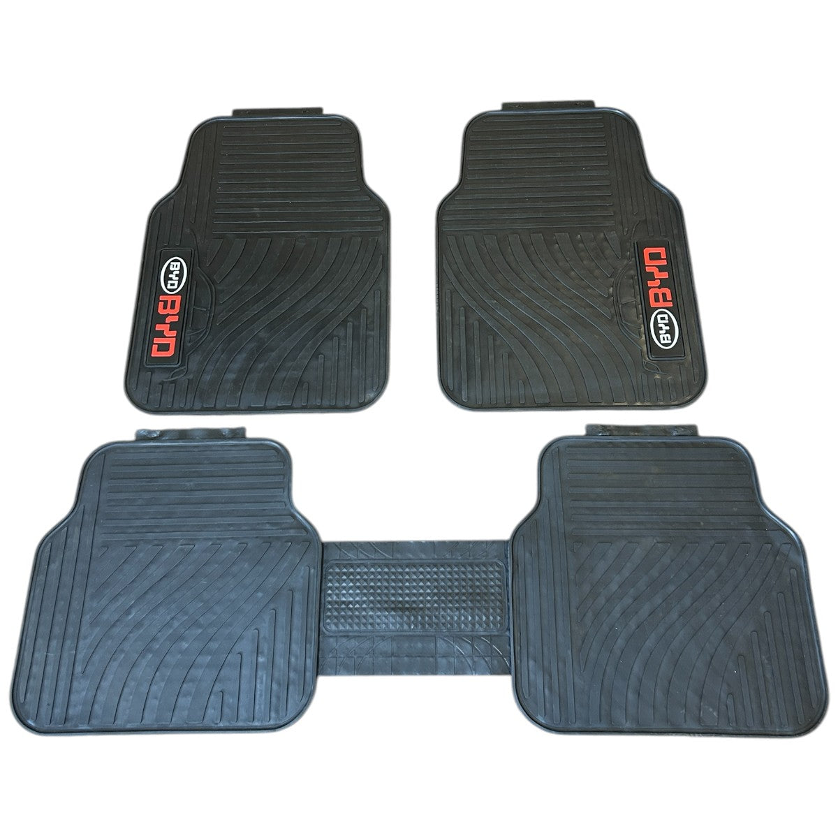 Juego de Alfombras BYD para autos en goma-Alfombras Byd-Multishop Uruguay