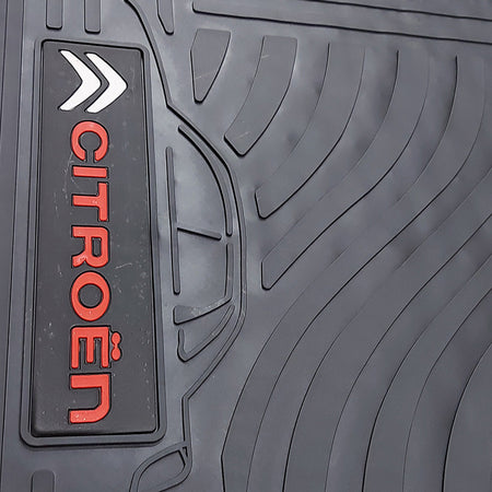 Juego de Alfombras Citroen para autos en goma-Alfombras Citroen-Multishop Uruguay