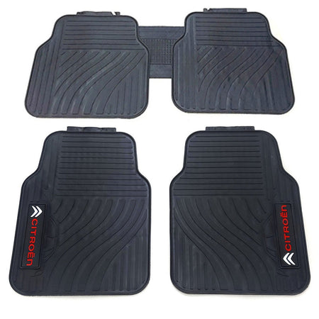 Juego de Alfombras Citroen para autos en goma-Alfombras Citroen-Multishop Uruguay
