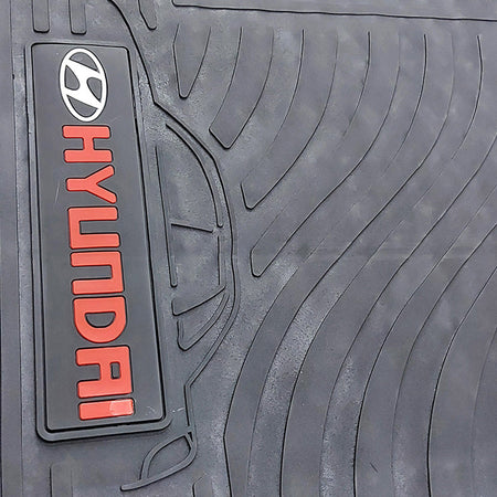 Juego de Alfombras Hyundai para autos en goma-Alfombras Hyundai-Multishop Uruguay