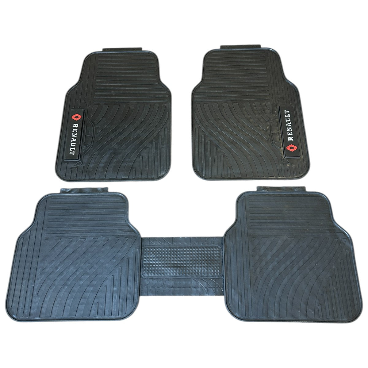 Juego de Alfombras Renault para autos en goma-Alfombras Renault-Multishop Uruguay