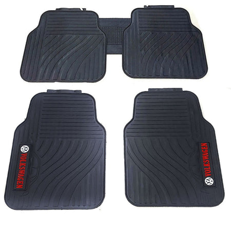 Juego de Alfombras VW para autos en goma-Alfombras VW-Multishop Uruguay