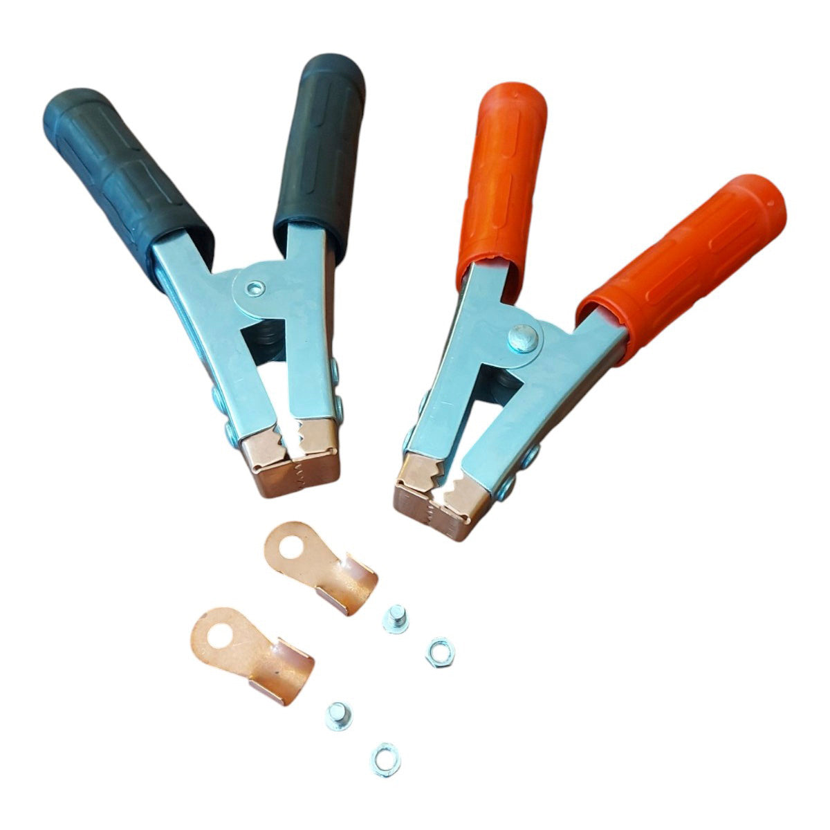 Juego de Pinzas Baterias Mediana Pos/Neg-Herramientas Varias-Multishop Uruguay