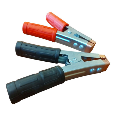 Juego de Pinzas Baterias Mediana Pos/Neg-Herramientas Varias-Multishop Uruguay