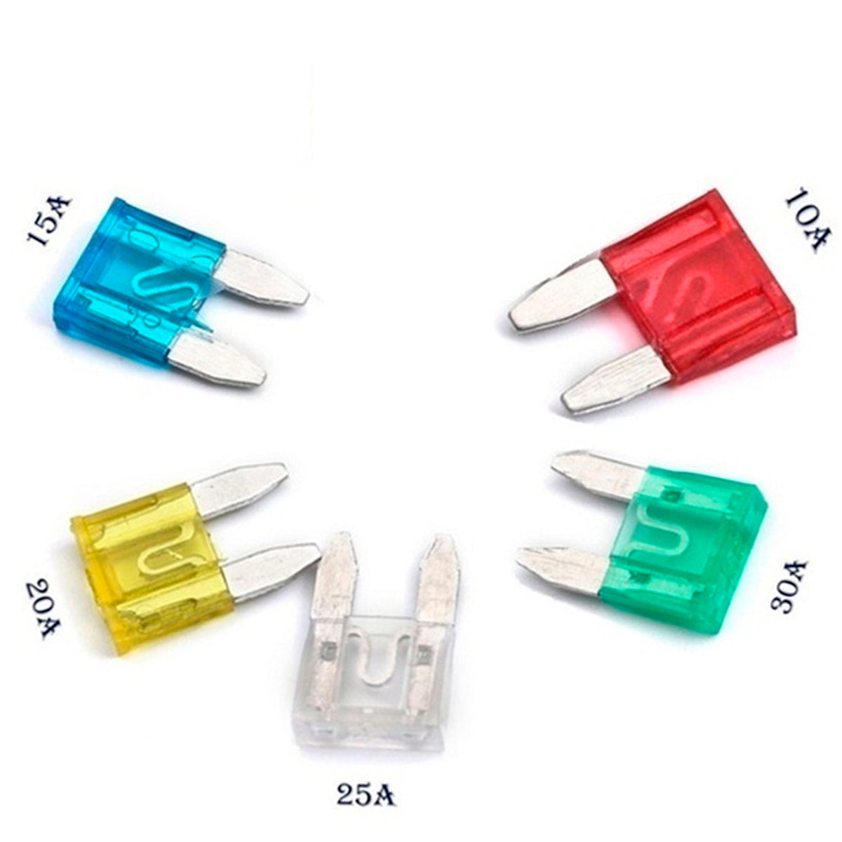 Kit 100 Fusibles Mini Surtidos Para Larga-Accesorios-Multishop Uruguay