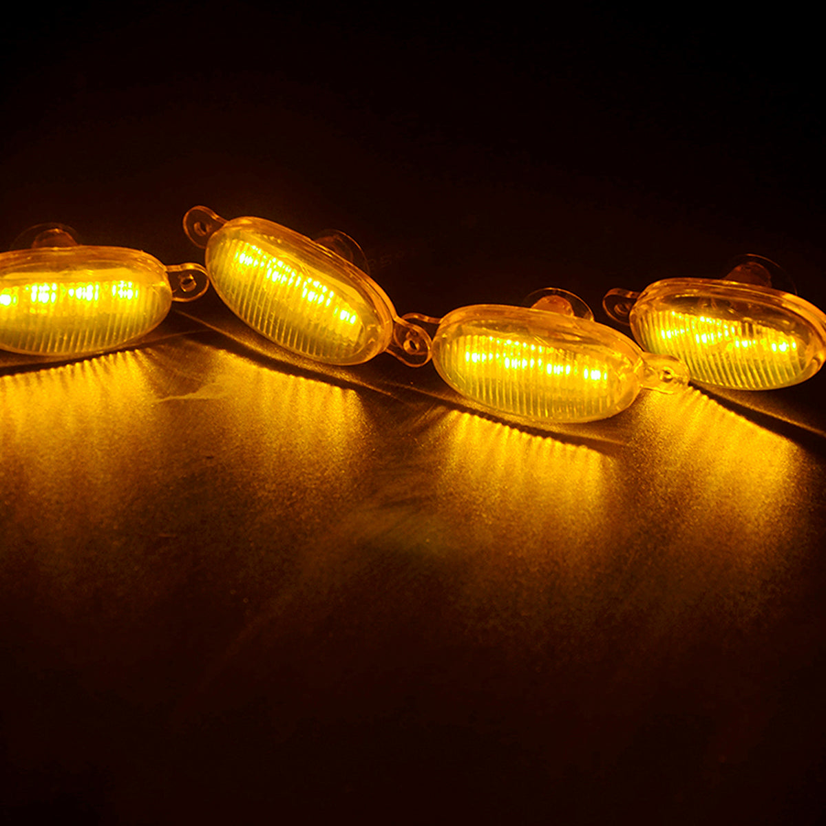Kit 4 Luces Careta Ford Raptor Ambar-Accesorios-Multishop Uruguay