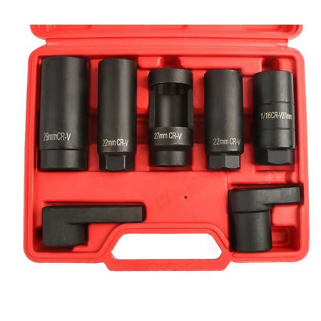 Kit 7 Dados para Sonda Lambda 22, 27 y 29 mm-Extractores-Multishop Uruguay
