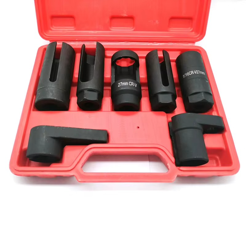 Kit 7 Dados para Sonda Lambda 22, 27 y 29 mm-Extractores-Multishop Uruguay