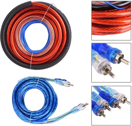 Kit 8 Cables Instalacion Potencia-Instalacion-Multishop Uruguay