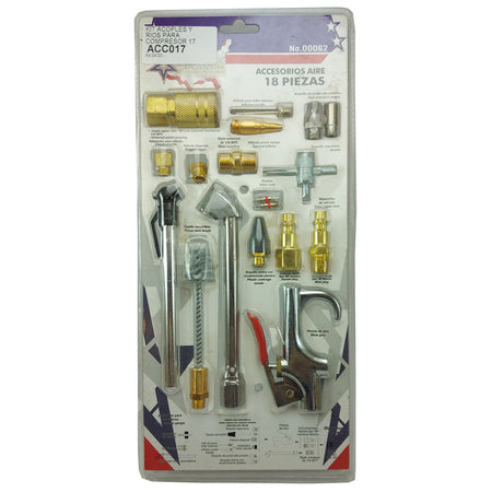 Kit Acople Para Manguera Compresor Aire-Accesorios-Multishop Uruguay