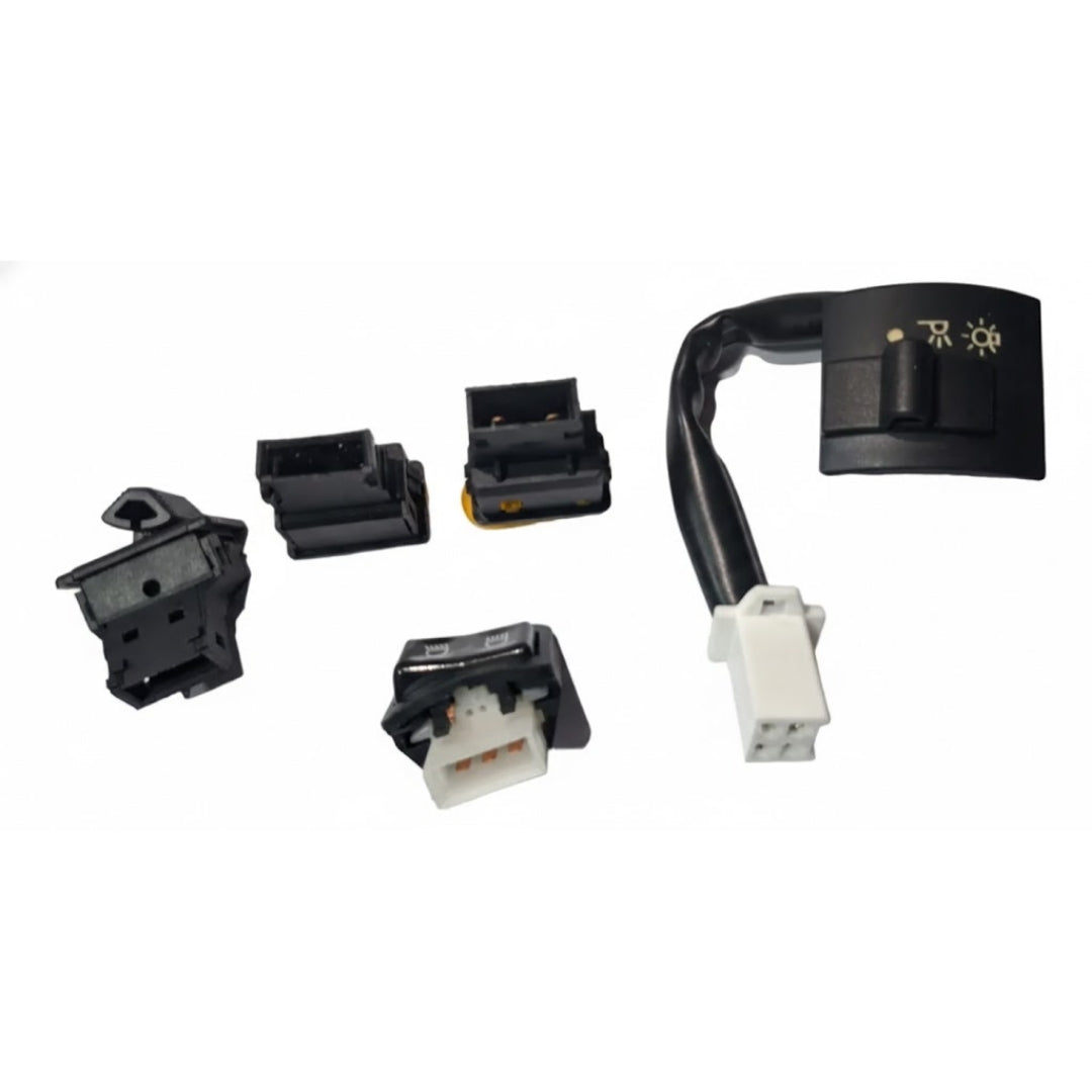 Kit Botones Moto 110 Completo-Interruptores Motos-Multishop Uruguay